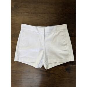 NWT J Crew White Shorts Size 4